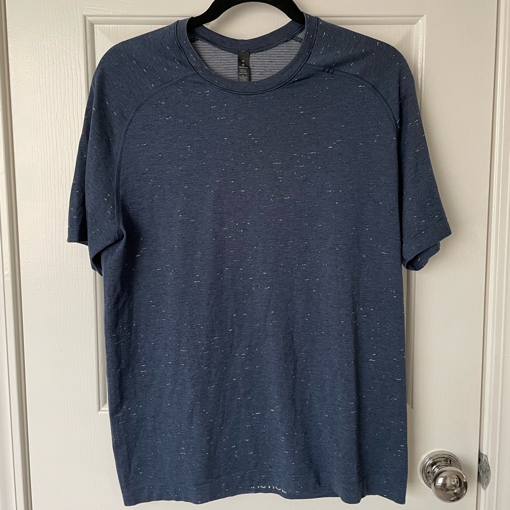 Limited Edition Lululemon Men’s Metal Vent SS 2.0 - Cosmic Shift (Blue)